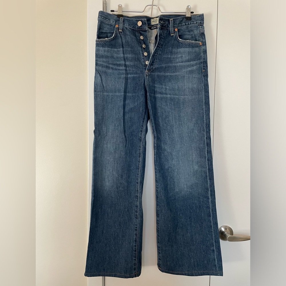 Citizens of Humanity wide leg jeans